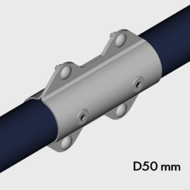 Торцевое соединение труб Ø 48-50 мм.